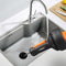 DOMINOX 12V Electric Drain Snake with 23FT Plumbing Snake, Drain Snake Clog Remover with 2.0Ah Battery and Charger, Drain Auger for Unclogging Toilet, Sewer, Bathroom, Sink Drain 3/4"-2" Pipes