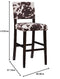 Linon Corey Bar Stool, Udder Madness