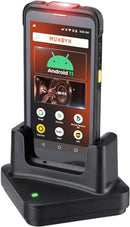 MUNBYN 2024 Android Barcode Scanner(Without Pistol Grip), Android 11, Wi-Fi 6 MUNBYN Mobile Computer Handheld Rugged PDA 5.5" Data Terminal SE4710 Zebra Scanner Bluetooth GPS 1D/2D/QR Barcode Scanner