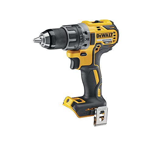 Dewalt DCD791NT 18 Volt 2-Speed Cordless Drill (Powerful 2-Speed Full Metal Gearbox, Brushless Motor, 13 mm Keyless Chuck, LED Light, Batteries and Charger Not Included)