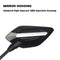 [2022 Upgraded] Mamiko 8MM Motorcycle Mirrors Universal for 7/8"Handlebars Bike Mirror Compatible with ATV Snowmobile Scooter Moped Dirt Bike Sportsman - Convex Mirrors