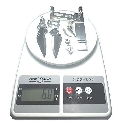 ZDingTech Upgrade All Metal Kit,Propeller,Rudder,Water Knife,Metal RC Boat Fixed Parts for UDI Arrow RC Boat Parts,Upgrades Kit for UDIRC Arrow 5 005 UDI005 UDI022 RC Boat Upgrades. (Silver)