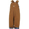 Carhartt Little Boys' Canvas Bib Overall, Carhartt Brown, 5