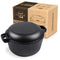 Fresh Australian Kitchen Dutch Oven – 5.2 Litre Pan & 25cm Skillet Set - Pre-Seasoned Casserole Pot