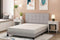 FURINNO Laval Bed Frame, Queen, Glacier