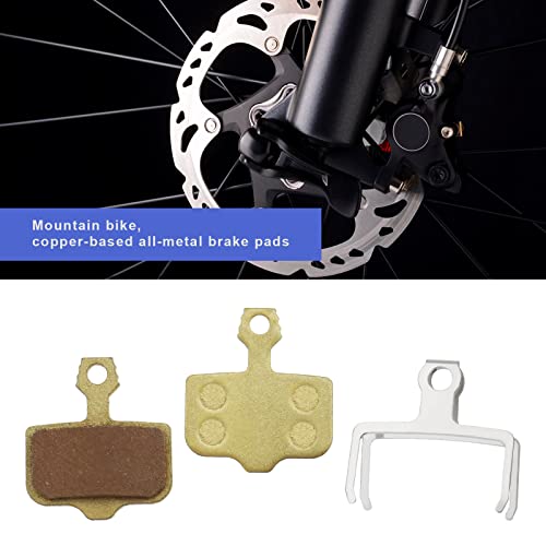 VGOL 2 Pairs Bike Brake Pads Replacement Compatible with Avid Elixir 1 3 5 7 9 ER CR X0 XX DB1 DB3 DB5 Disc Brakes Sintered Metal Brake Pads