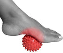 Diameter Spiky Massage Ball for Foot Back Deep Tissue Trigger Point Massaging, Plantar Fasciitis Roller for Pain and Circulation, Feet Muscle Therapy (7.5CM, Red)