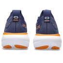 ASICS Men's Gel-Nimbus 25 Training Shoe, Deep Ocean/Bright Orange, US 8