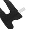Toe Brace, Adhesive Toe Fracture Fixator Reusable Hammertoe Separators Straightener Hallux Valgus Correction Splints Protectors Support Wraps for Broken Toes Stress Fracture Men Women(Black)