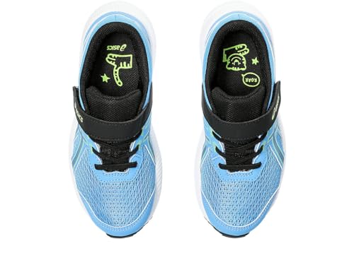 ASICS Kid's Contend 8 Pre-School Running Shoes, Waterscape/Black, 3 Little Kid