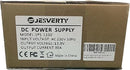 Universal Compact Bench Power Supply- 30 Amp Regulated Home Lab Benchtop AC-to-DC Converter 13.8 Volt, Cooling Fan, Screw Type Terminals - Jesverty SPS-1330