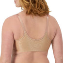 Bali Women's Underwire Shaping Bra, Comfort Revolution T-Shirt Bra, Front-Close Bra, Nude, 20B