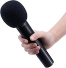 5 Pack Foam Mic Cover Handheld Microphone Windscreen (Black)