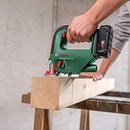 Bosch Home & Garden 18V Cordless Jigsaw Without Battey, 1 Blade Inc, Pendulum Action, Adjustable Plate (UniversalSaw 18V-100)