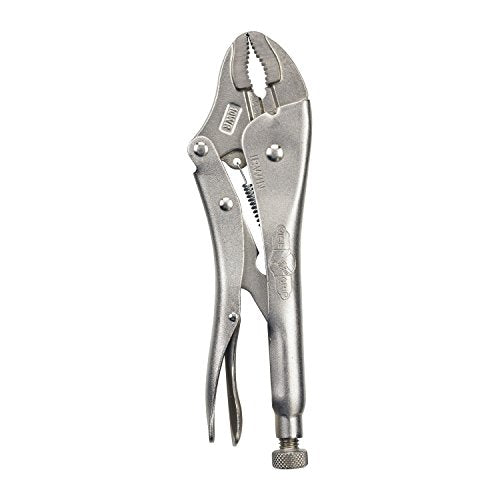 IRWIN VISE-GRIP Original Locking Pliers with Wire Cutter, Curved Jaw, 10-Inch (502L3)