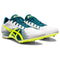 ASICS Unisex Hyper MD 7 Track & Field Shoes, White/Safety Yellow, 9 US