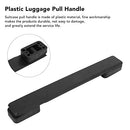 Plastic Luggage Pull Handle, 20cm Black Flexible Spare Strap Handle, Suitcase Handle Replacement Luggage Case Handle Grip for Suitcase Box Luggage Case