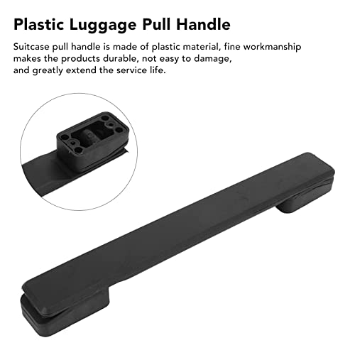 Plastic Luggage Pull Handle, 20cm Black Flexible Spare Strap Handle, Suitcase Handle Replacement Luggage Case Handle Grip for Suitcase Box Luggage Case