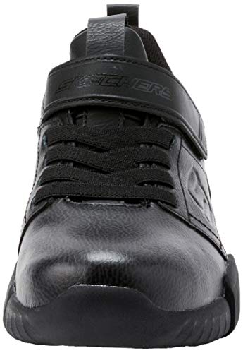 Skechers Boys Durablox Shoes Sneaker, Black/Black, 11 US Little Kid