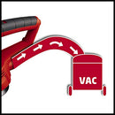 Einhell 4462165 Random Orbital Sander | TC-RS 38E Electric Sander, 380W, Eccentric Rotary Motion, 26000/Minute Oscillating Speed, Integrated Dust Extraction | Includes P80 Sanding Paper, Red