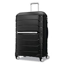 Samsonite Unisex-Adult Freeform Hardside Expandable with Double Spinner Wheels, Black, Checked-Large 28-Inch, Freeform Hardside Expandable with Double Spinner Wheels