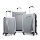 Samsonite Winfield 3 DLX Hardside Luggage with Spinner Wheels, Silver, 3-Piece Set (20/25/28), Winfield 3 DLX Hardside Expandable Luggage with Spinners