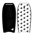 'SHAKA' Kids Bodyboard 36" Body Board & Leash, Stylish Graphics, Lightweight Soft Top Bodyboard, EPS Foam Core, HDPE Slick Bottom & Included Wrist Leash, Great for Kids, Youth and Adult Surfers.