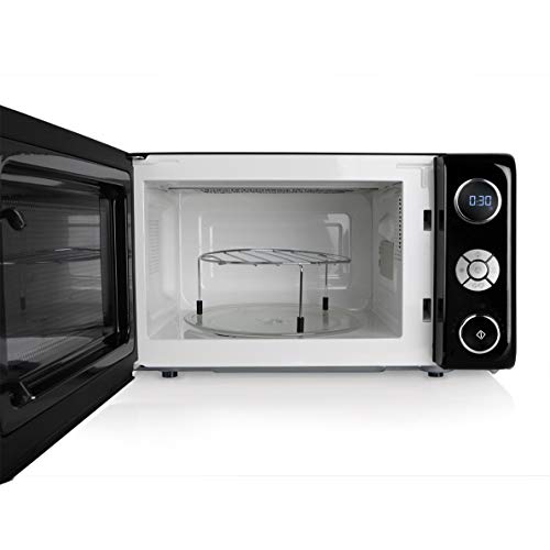 Orbegozo MIG 2044 Microwave with Grill, 20 Litre Capacity, 10 Power Levels, 8 Pre-Configured Automatic Menus, Multifunction Cooking System, Digital LED Display