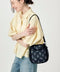 LeSportsac Small JENNI/8056 Official Shoulder Bag, Miffy Black Stencil, Free Size