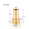 TopHomer 1Pcs BSP Hose connector Brass Pipe Fitting 6mm/8mm/10mm/12mm/16mm/19mm/25mm, Hose Barb Tail Male BSP Thread Connector Joint Copper Coupler Adapter