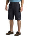 Dickies Mens 13 Inch Inseam Striped Short With Multi Use Pocket, Black, 30