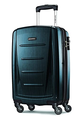 Samsonite Winfield 2 Hardside Luggage with Spinner Wheels, Teal, 2-Piece Set (20/28), Pocket