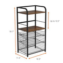 Zuyachuza Adjustable Can Rack Organizer for Pantry, Snack Organizer Shelf, Canned Food Storage Rack, Multifunctional Free standing Floor Pantry Organizer and Storage for Kitchen