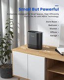 RENPHO Air Purifier for Home Bedroom, True HEPA & Activated Carbon Filter, 22dB Quiet Sleep Compact Air Cleaner, 4 Speeds, Night Light, Filter Change Reminder, Removes Dust Pollen Pet Hair Allergies