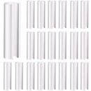 Jetec 32 Piece Summer Clamp for PVC Pipe Greenhouses, Row Covers, Pool Cover Clips, Shelters, Bird Protection, 2.4 Inch Long(White, for 1/8 Inch PVC Pipe)