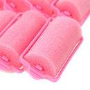 36 Pcs Foam Sponge Hair Rollers,Pink Sponge Styling Curler, Foam Pad Hair Styling Curler, Flexible Hair Styling, Foam Styling