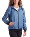 Reebok Women's Jacket - Weather Resistant Fleece Lined Windbreaker Coat, Storm Guard Hood - Light Jacket for Women (S-XL), Hoops Blue, Large