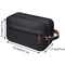 Ogetok Travel Toiletry Bag for Men, Water Resistant Shaving Bag, Portable Lightweight Toiletry Organizer Bag,Large Capacity Toiletry Storage Bags with Handle for Toiletries Cosmetics Accessories,Black