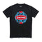 Spalding SMT210590 Basketball Volleyball T-Shirt Tropical Black