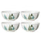 Lenox 893565 Balsam Lane 12-Piece Dinnerware Set, Green