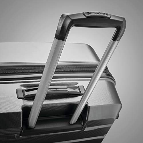 Samsonite Unisex-Adult Tech 2.0 Hardside Expandable Luggage with Spinner Wheels, Dark Grey, 2-Piece Set (21/27), Tech 2.0 Hardside Expandable Luggage with Spinner Wheels