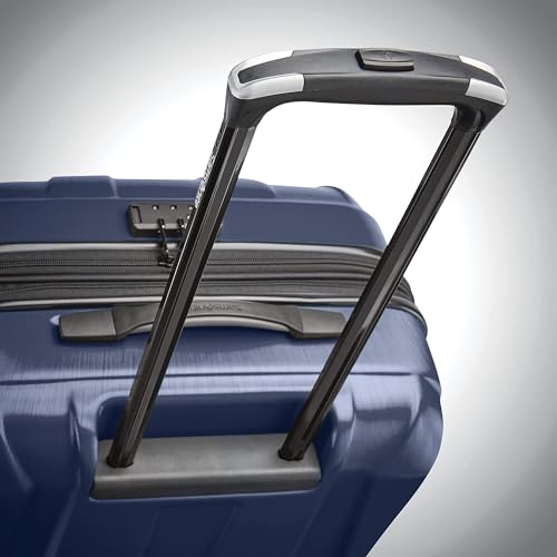 Samsonite Unisex-Adult Centric 2 Hardside Expandable Luggage with Spinners, True Navy, 2-Piece Set (20/24), Centric 2 Hardside Expandable Luggage with Spinners