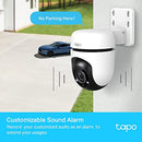 TP-Link Tapo Pan/Tilt Outdoor Security WiFi Camera, Wireless, 1080p, 360°, IP65, Night Vision, SD Card Slot, Smart AI Detection (Tapo C500)