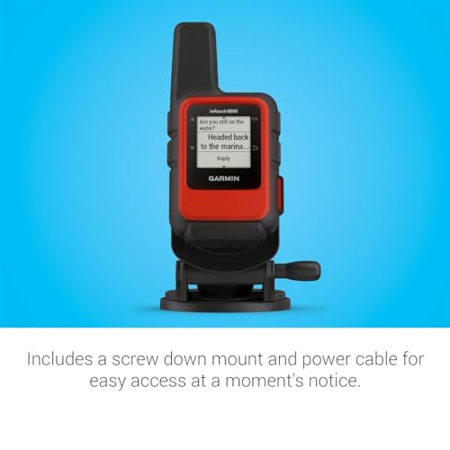 Garmin inReach Mini 2 Marine Bundle Compact Satellite Communicator with Digital Compass