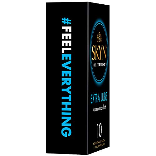 SKYN Extra Lubricated Condom 10 Pack, 10 count