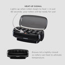 Conair Ceramic 1 1/2-inch Hot Rollers, Super Clips Included, Create Big Bouncy Curls, Black - Amazon Exclusive
