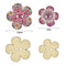 100 Pcs Wooden Buttons Colorful Retro Resin Buttons Flower Crafting Buttons Wood Sewing Button Kids Doll Mixed Buttons with 2 Holes for Arts Craft Knitting Sewing DIY Decoration 20mm 24mm