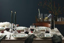 Lenox 893565 Balsam Lane 12-Piece Dinnerware Set, Green