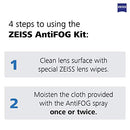 ZEISS Anti Fog Spray, 15 milliliters