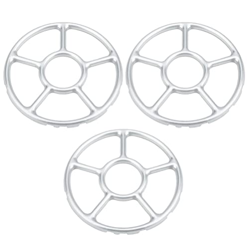 SOLUSTRE Wok Burner Wok Burner 3 Pcs Gas Ring Reducer Trivets Gas Stove Cooker Plate Coffee Pot Stand Wok Stove Rack Milk Pot Holder for Kitchen Gas Gas Stove Accessories Wok Ring Wok Ring